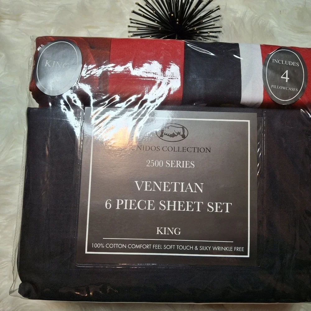 Unidos Collection Floral Bed Sheet Set